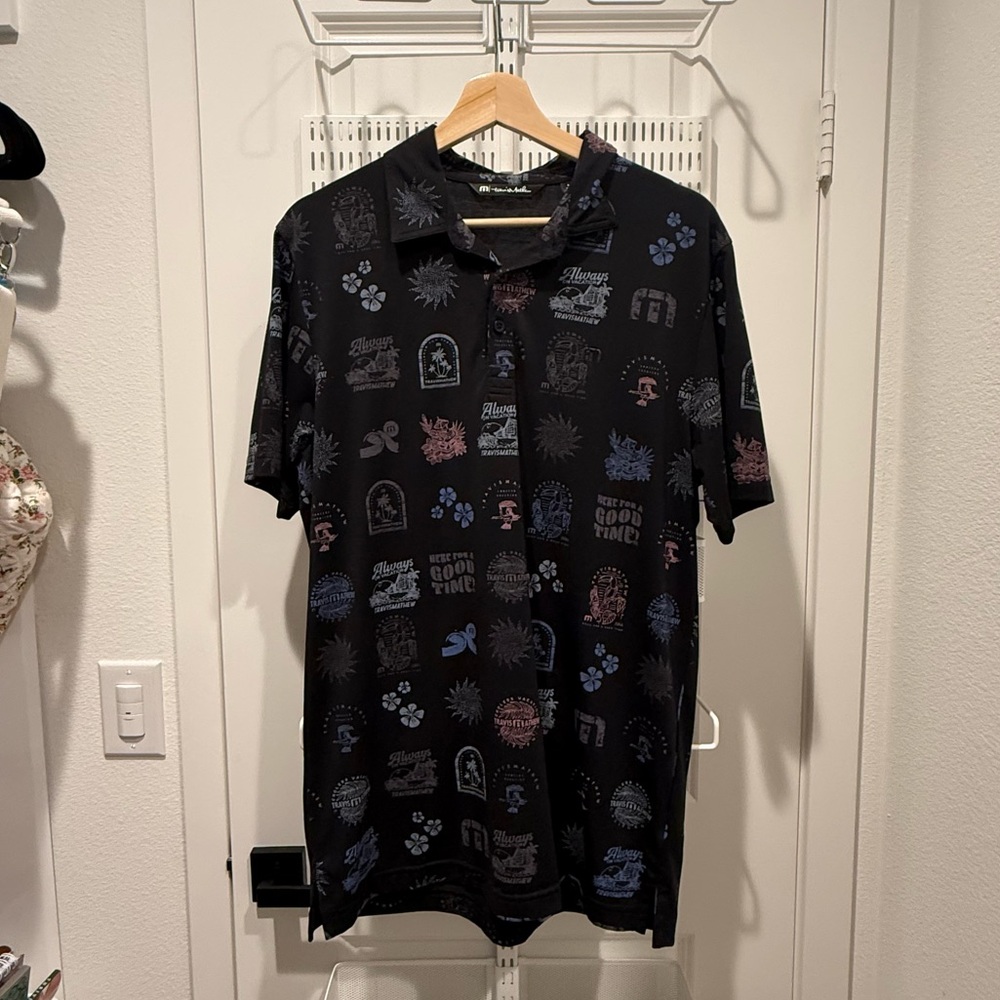 TravisMathew All Over Print Golf Polo